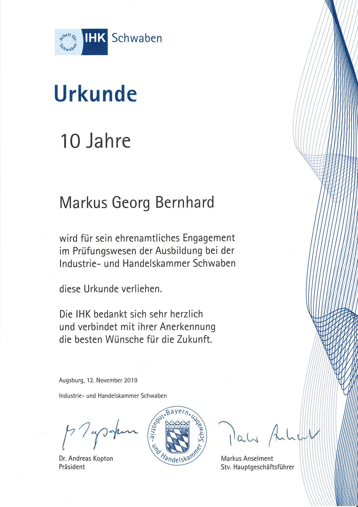 Urkunde