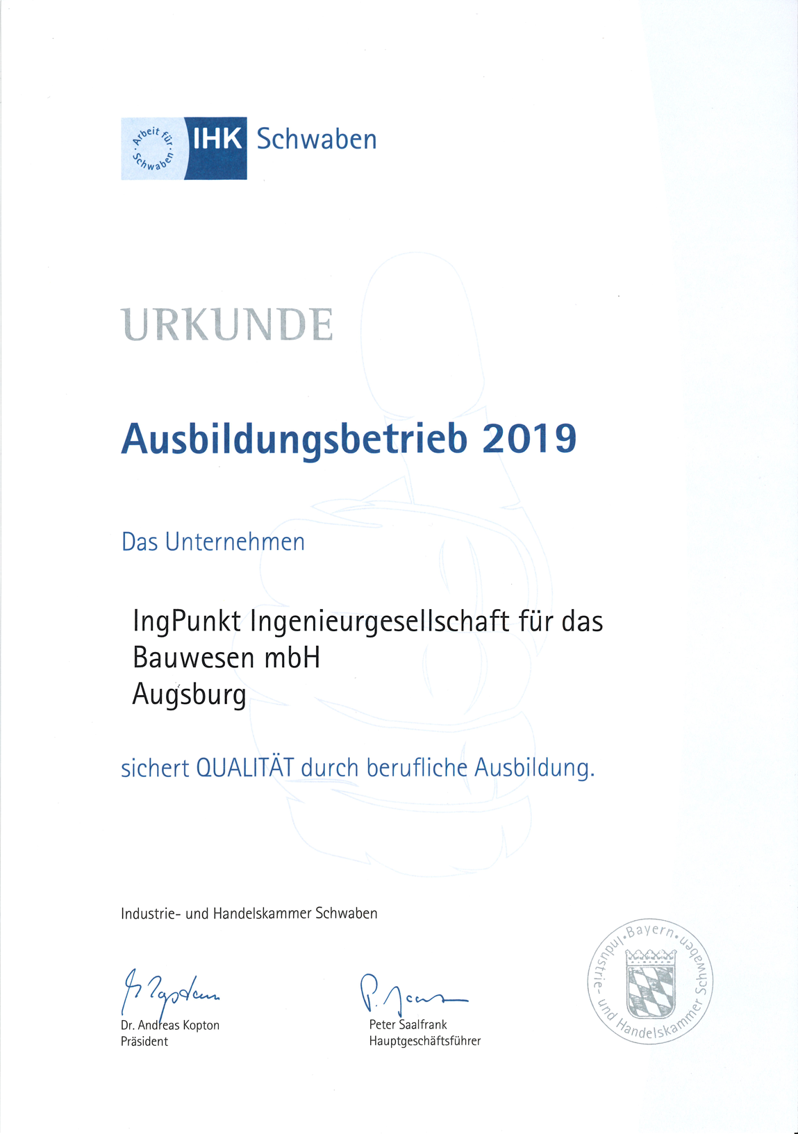 Urkunde