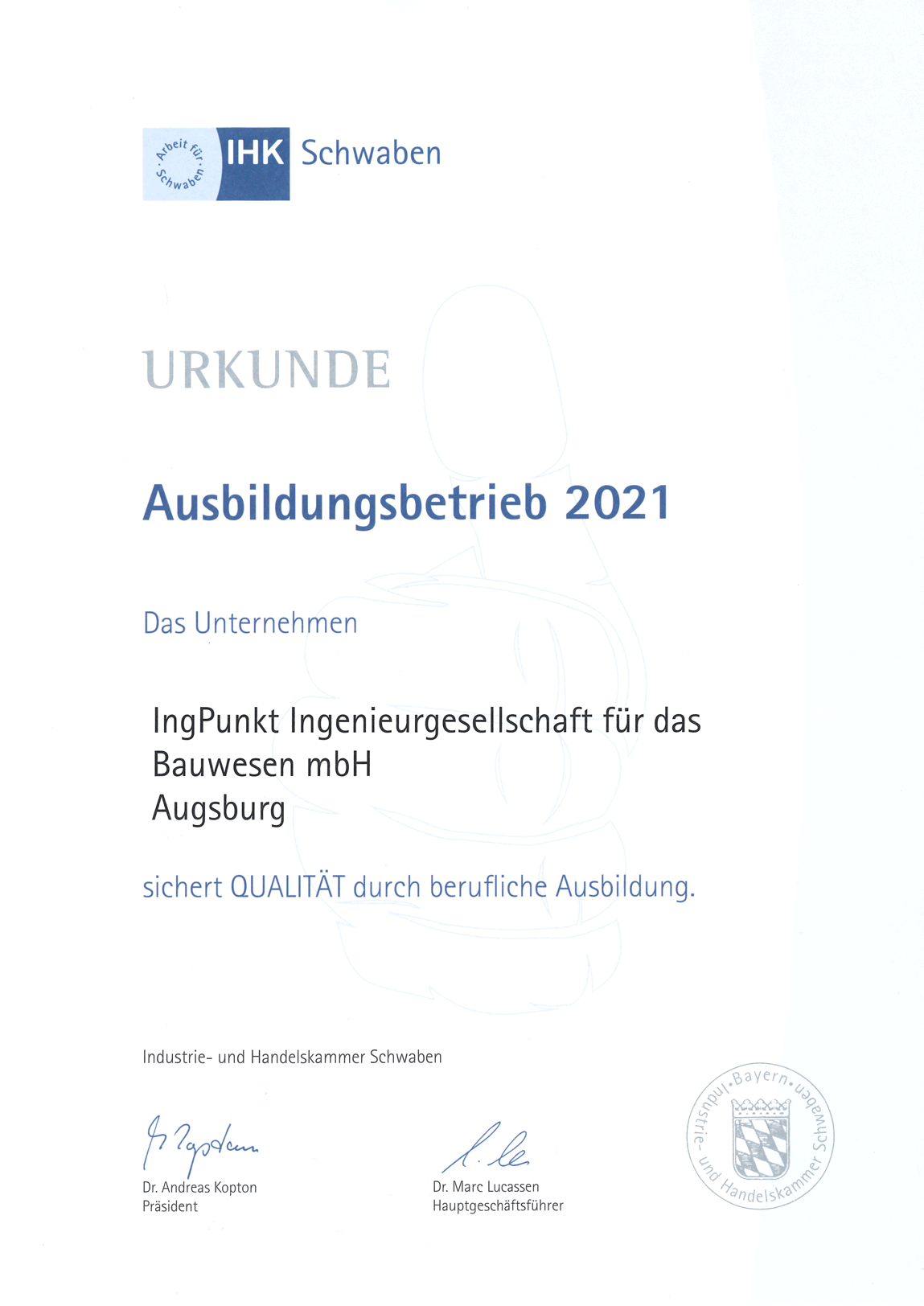 Urkunde